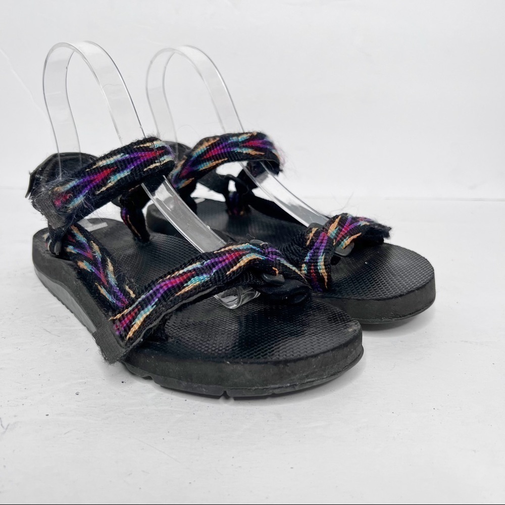 Vintage Y2K Merrell Black Retro Colored Sandals Size 7 Women’s
